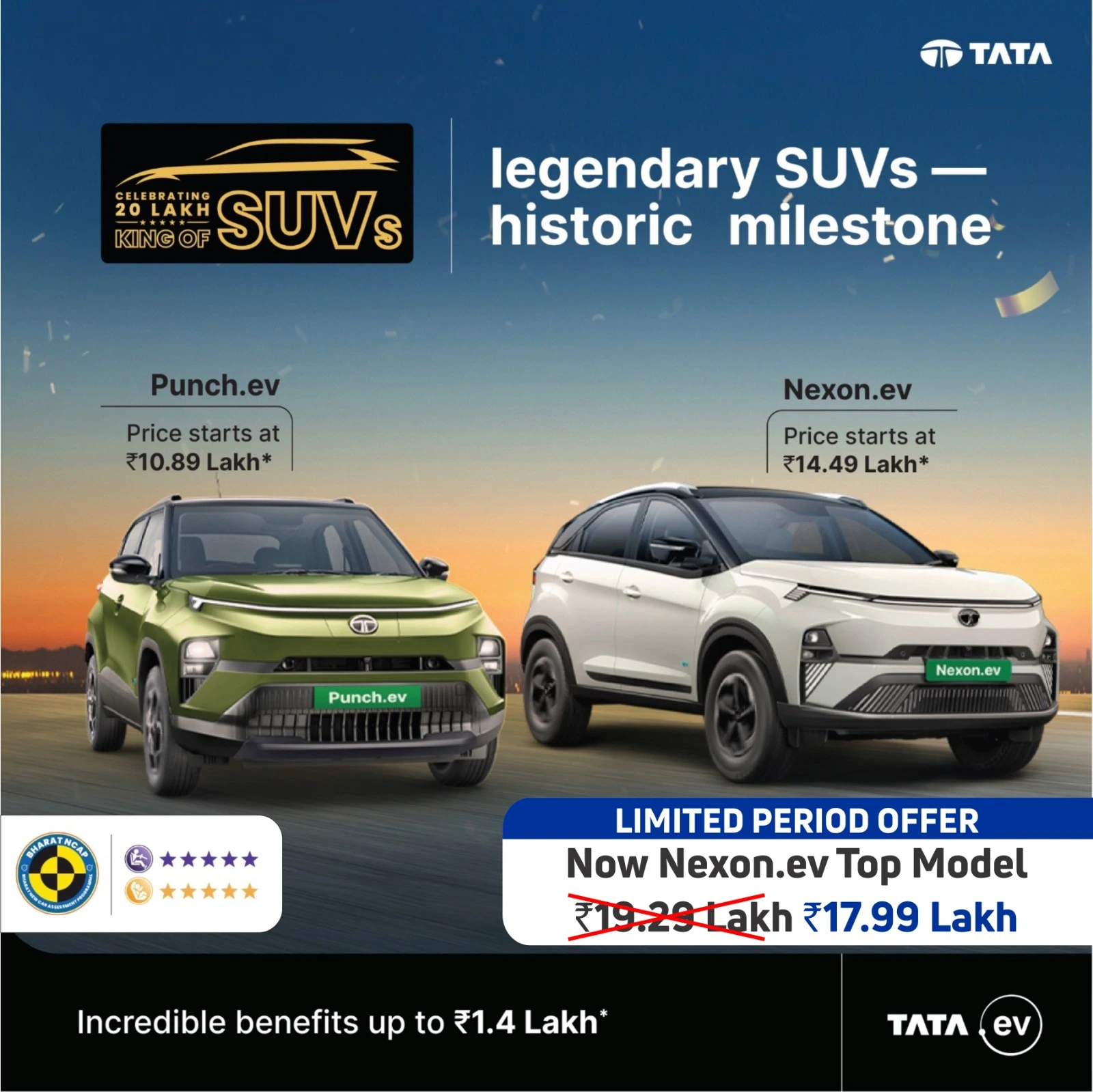 EMI Offer TATA Cars